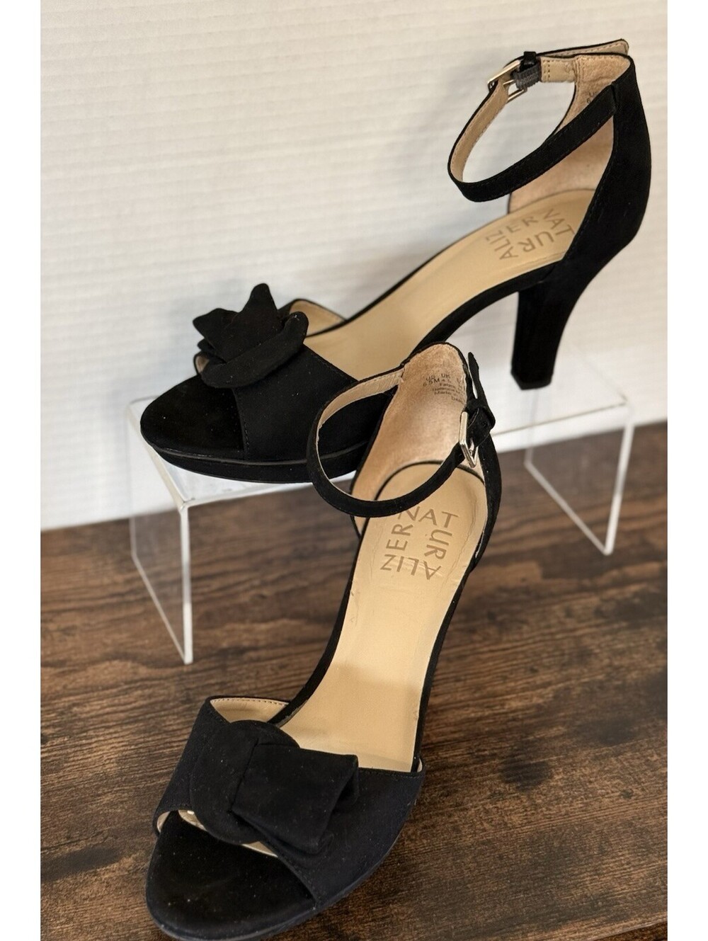 Naturalizer “Darla” Black Heels Size 6.5 Dress Party Women’s Shoes